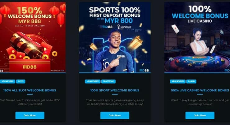 Live Casino Bonuses in Malaysia